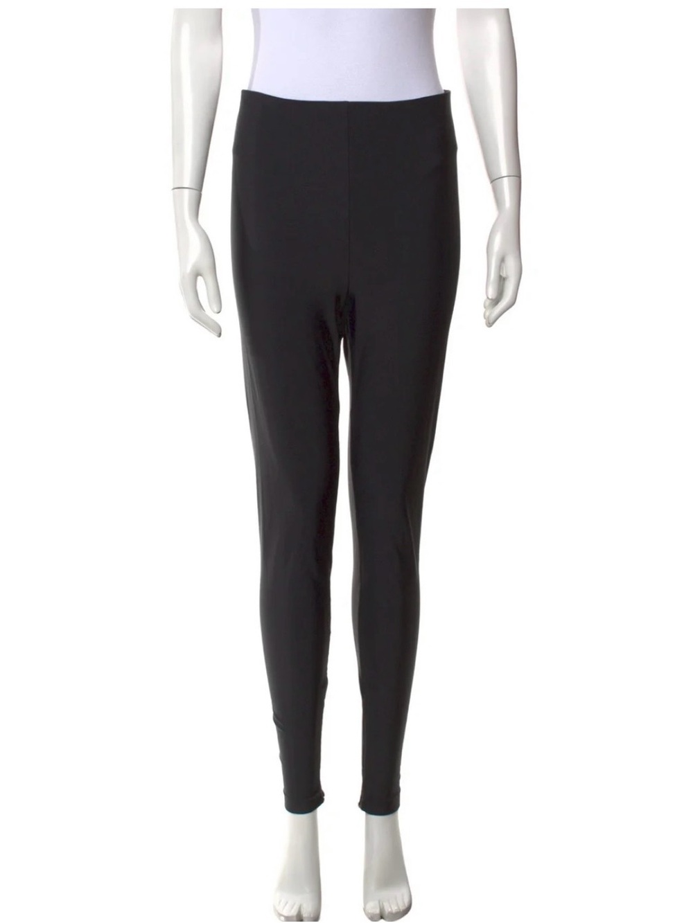 Versace Black High-Waist Ponte Leggings